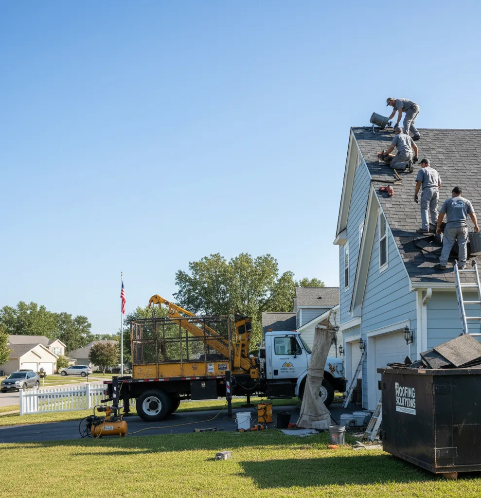 Roof Repair in Bourbonnais